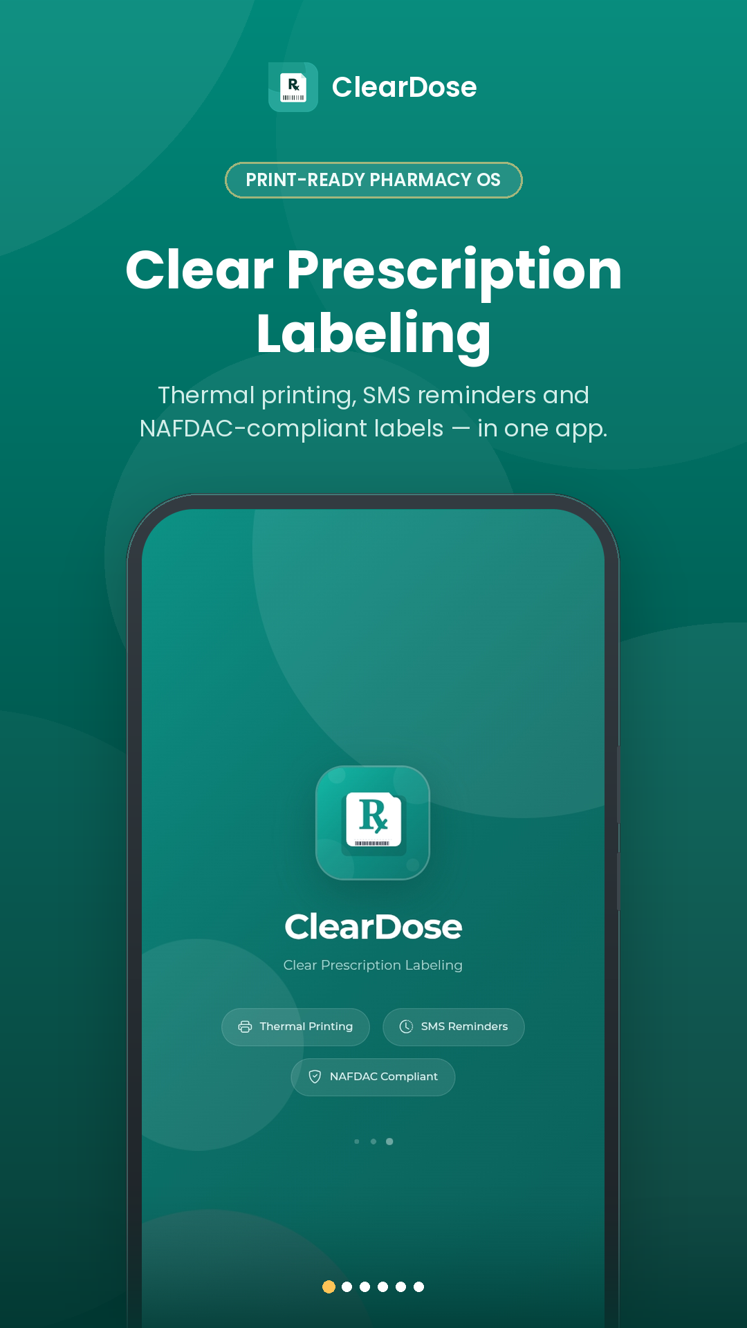 Create a clear label